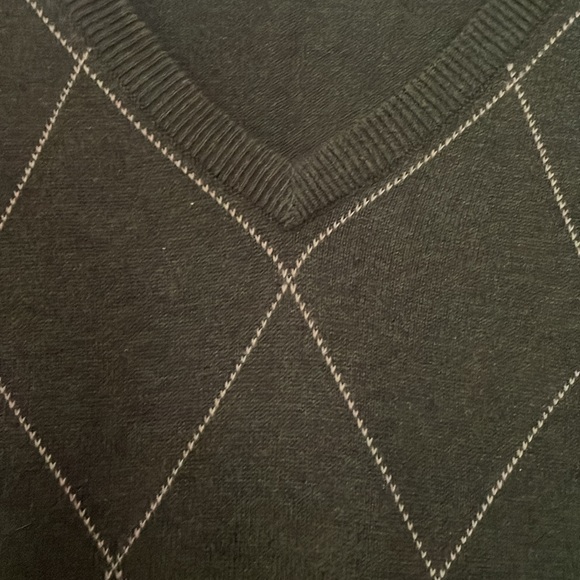 Mens V Neck Vest Sweater - Picture 3 of 6